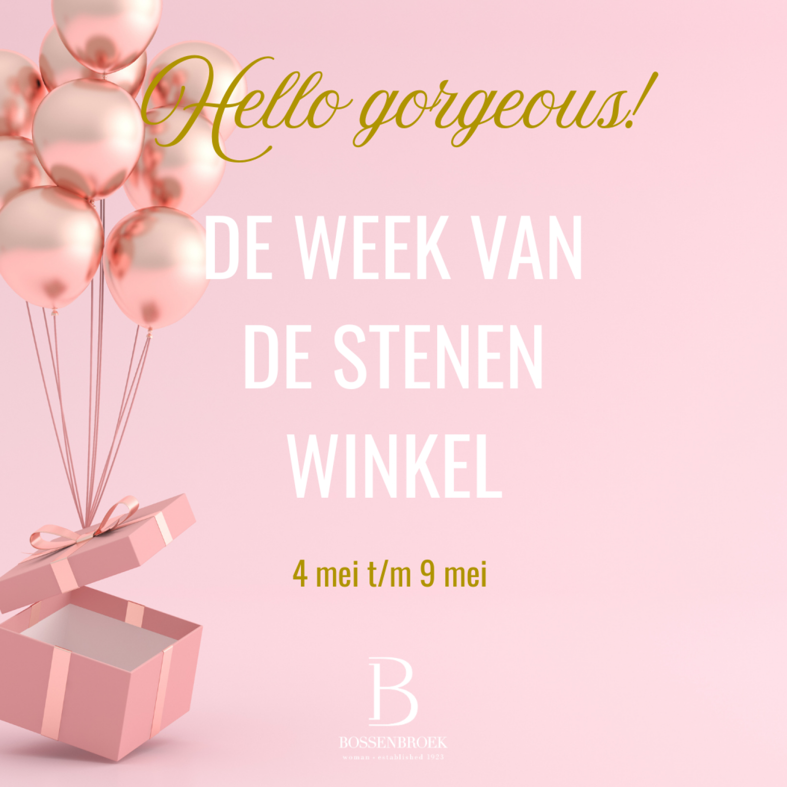 De week van de stenen winkel